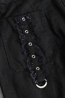 1990s TRIPP NYC frill×lace up bondage pants