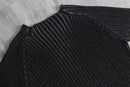 2000s wool acryl rib knit pull