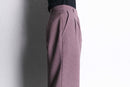 pale purple color 2tuck trousers