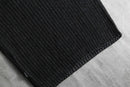 2000s wool acryl rib knit pull