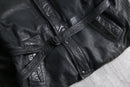 1980s SAXONY one-side faded leather jacket