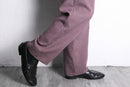pale purple color 2tuck trousers