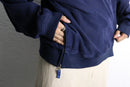 “Arnold Palmer” cool tone half-zip pullover