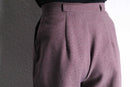 pale purple color 2tuck trousers