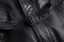 1980s SAXONY one-side faded leather jacket