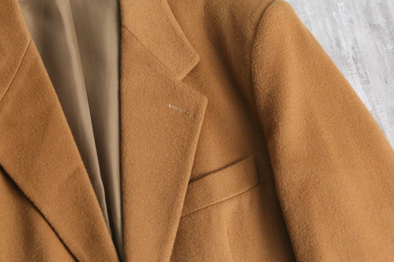 made in italy LANAwool beige tailored  jacket