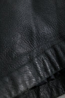 1980s SAXONY one-side faded leather jacket