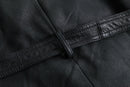 1980s SAXONY one-side faded leather jacket