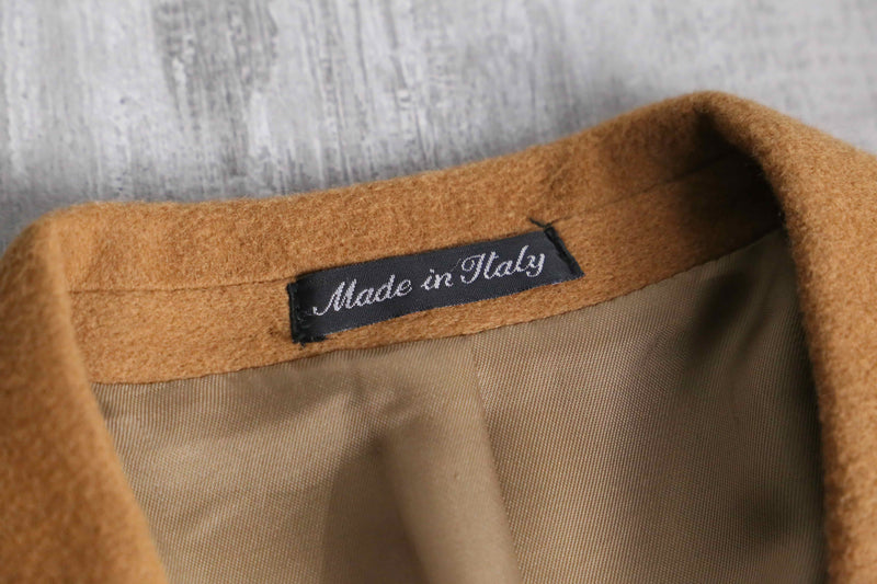 made in italy LANAwool beige tailored  jacket