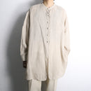 “Neiman Marcus” loose silhouette linen shirt