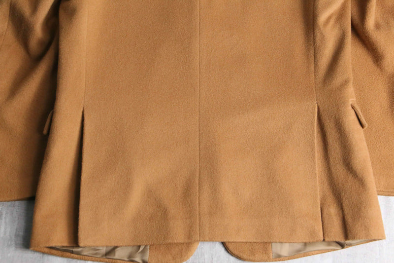 made in italy LANAwool beige tailored  jacket