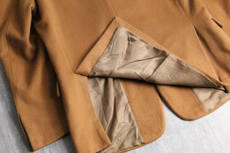 made in italy LANAwool beige tailored  jacket