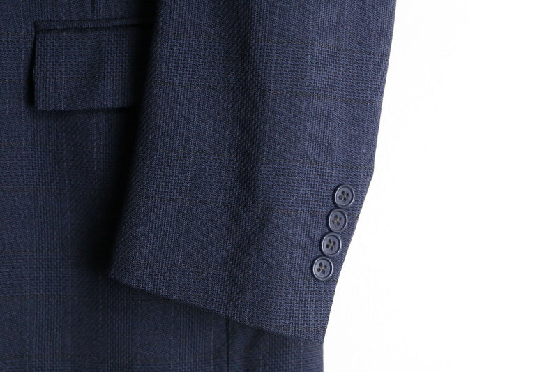 “Christian Dior” navy wool single tailored jacket