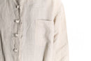 “Neiman Marcus” loose silhouette linen shirt