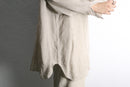 “Neiman Marcus” loose silhouette linen shirt