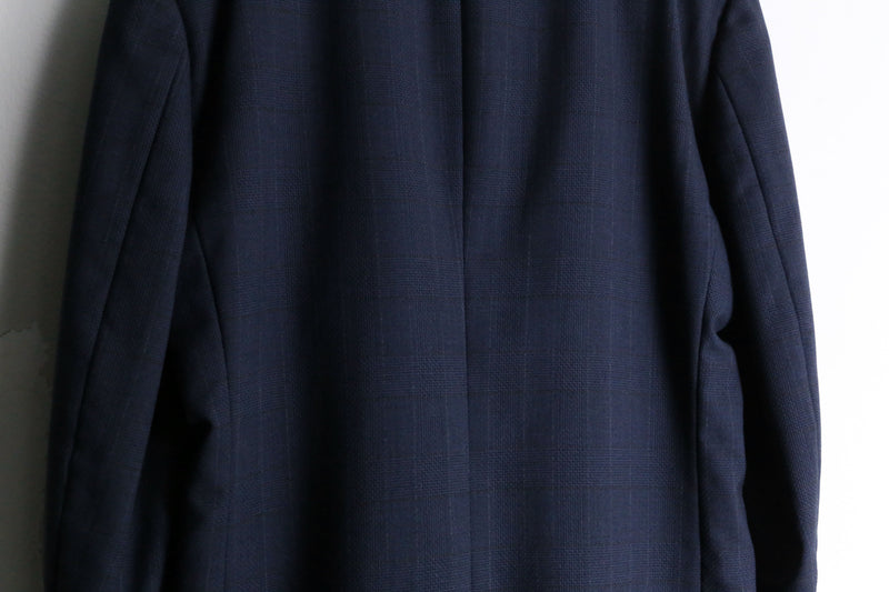 “Christian Dior” navy wool single tailored jacket