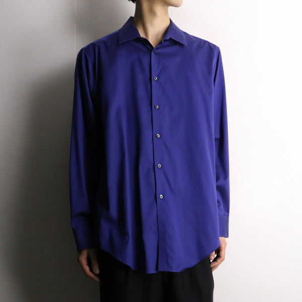 “Calvin Klein” dark blue cotton dress shirt