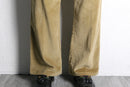 70’s “Lee” cotton velour flare pants