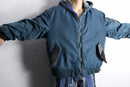 ''Re:make''knit docking military jacket
