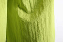 lime green nylon cargo pants