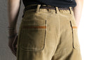 70’s “Lee” cotton velour flare pants