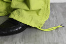 lime green nylon cargo pants