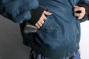 ''Re:make''knit docking military jacket