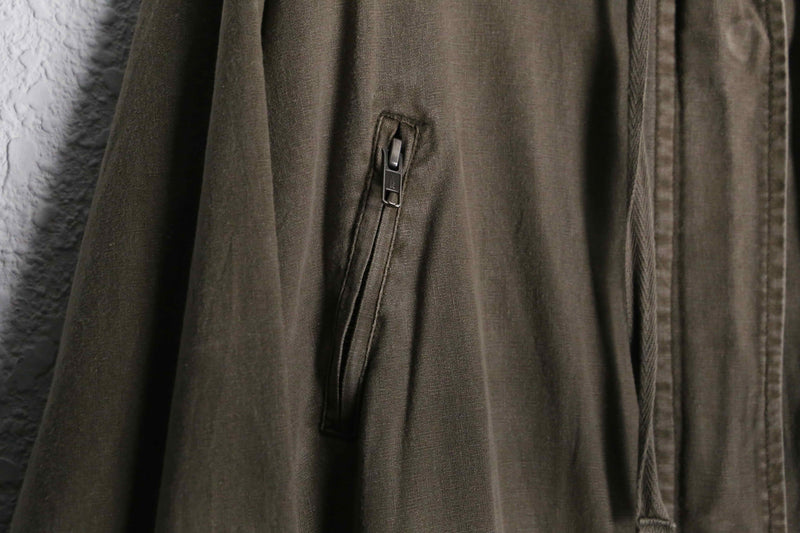 2000s cotton linen mods parka