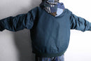 ''Re:make''knit docking military jacket