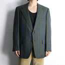 “Hart Schaffner & Marx” multi color stripe tailored jacket