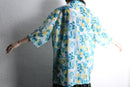 "STACY ADAMS "abstract sheer shirt