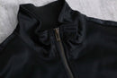 "Calvin Klein" black 4p polyester track jacket