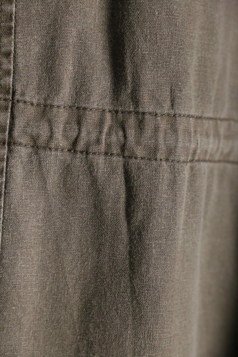 2000s cotton linen mods parka