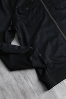 "Calvin Klein" black 4p polyester track jacket