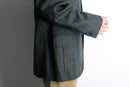 “Hart Schaffner & Marx” multi color stripe tailored jacket