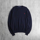 “Polo by Ralph Lauren” merino wool crew neck knit
