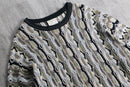 1990s COOGI cotton 3D knit pull
