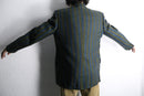 “Hart Schaffner & Marx” multi color stripe tailored jacket
