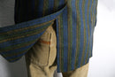 “Hart Schaffner & Marx” multi color stripe tailored jacket