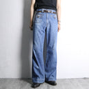 70~80s “Levi’s” fade indigo semi flare denim pants