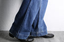 70~80s “Levi’s” fade indigo semi flare denim pants