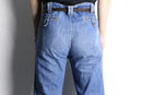 70~80s “Levi’s” fade indigo semi flare denim pants