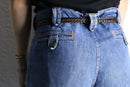 70~80s “Levi’s” fade indigo semi flare denim pants