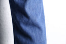 70~80s “Levi’s” fade indigo semi flare denim pants