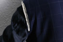 “Re:make” button art stitch docking tailored jacket