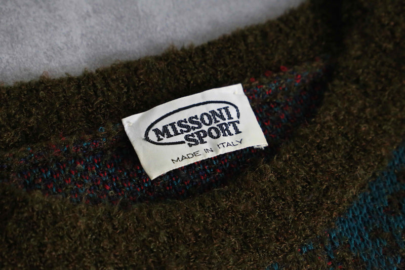 1990s MISSONI SPORT snowflake knit