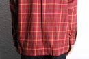 “POLO JEANS” open collar check shirt