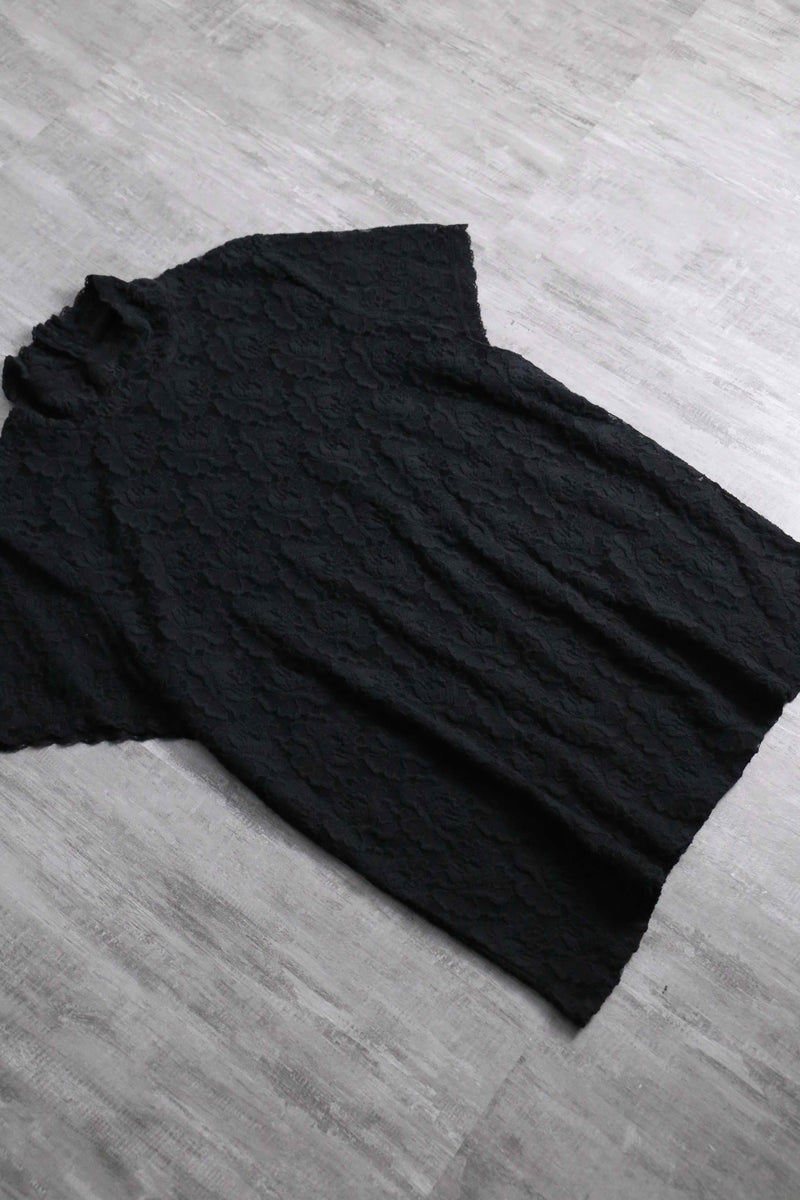 Lauren RL mock neck lace top