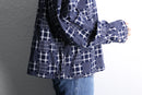 patchwork check oversized BD shirt