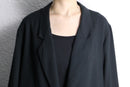 black color easy tailored jacket